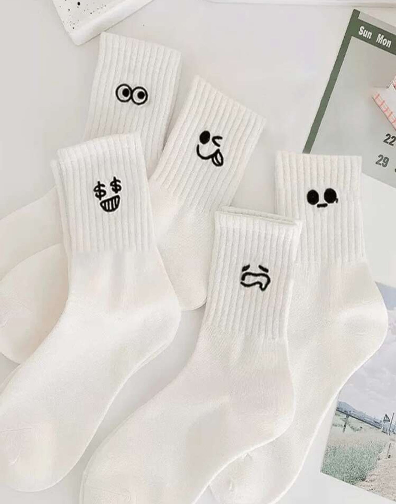 5 paires de chaussette adulte