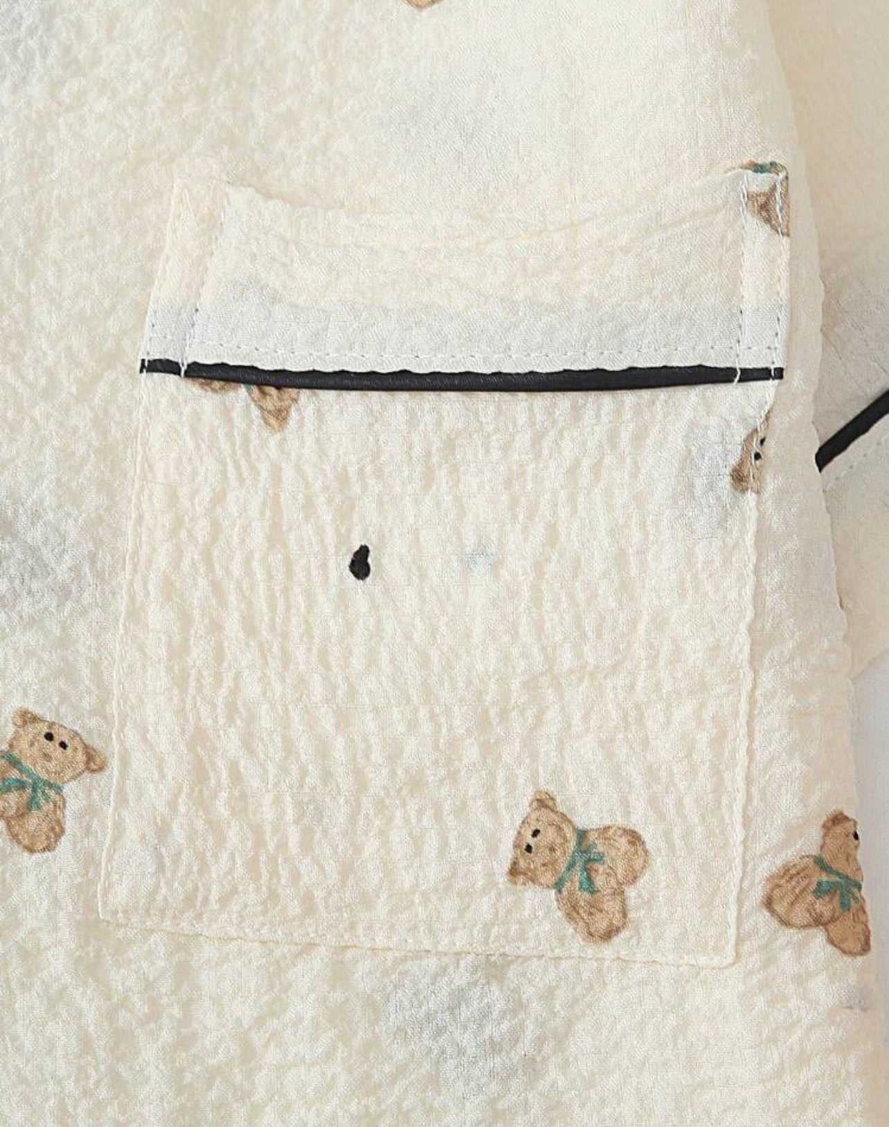 Pijama imprimé nours