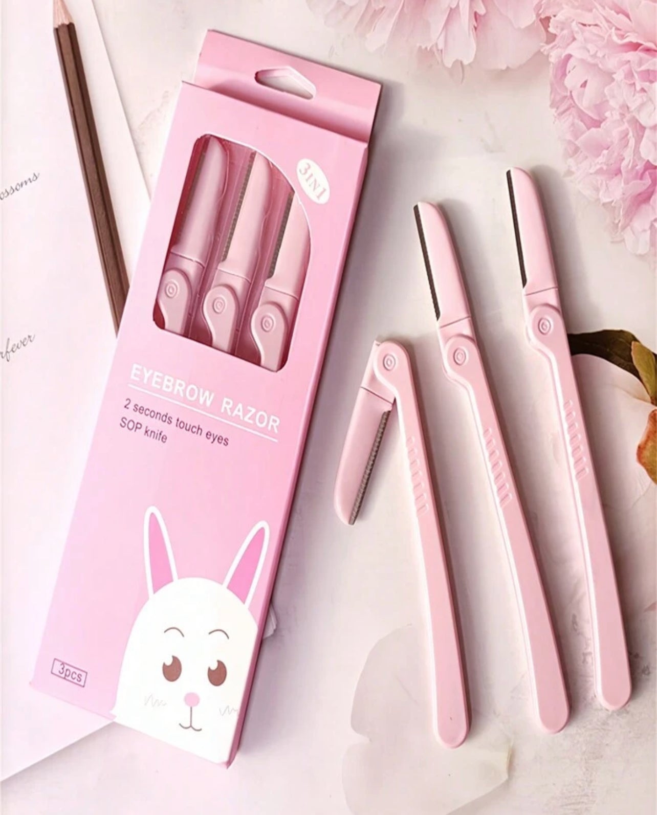 lot de 3 lames de rase