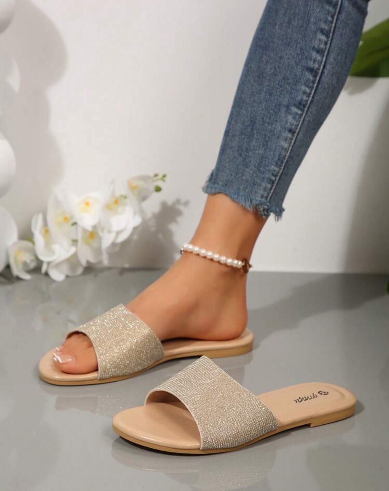 sandale beige