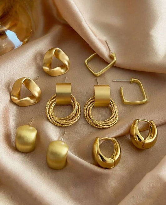 lot de boucle d'oreille acier inoxydable