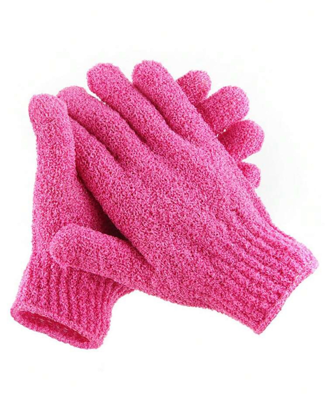 2 gants de douche