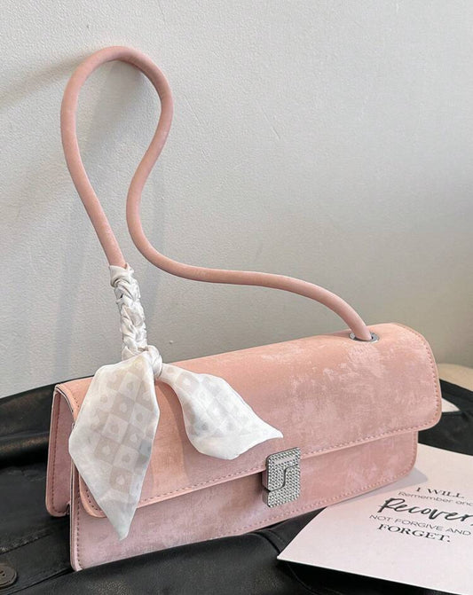 sac classe rose poudré