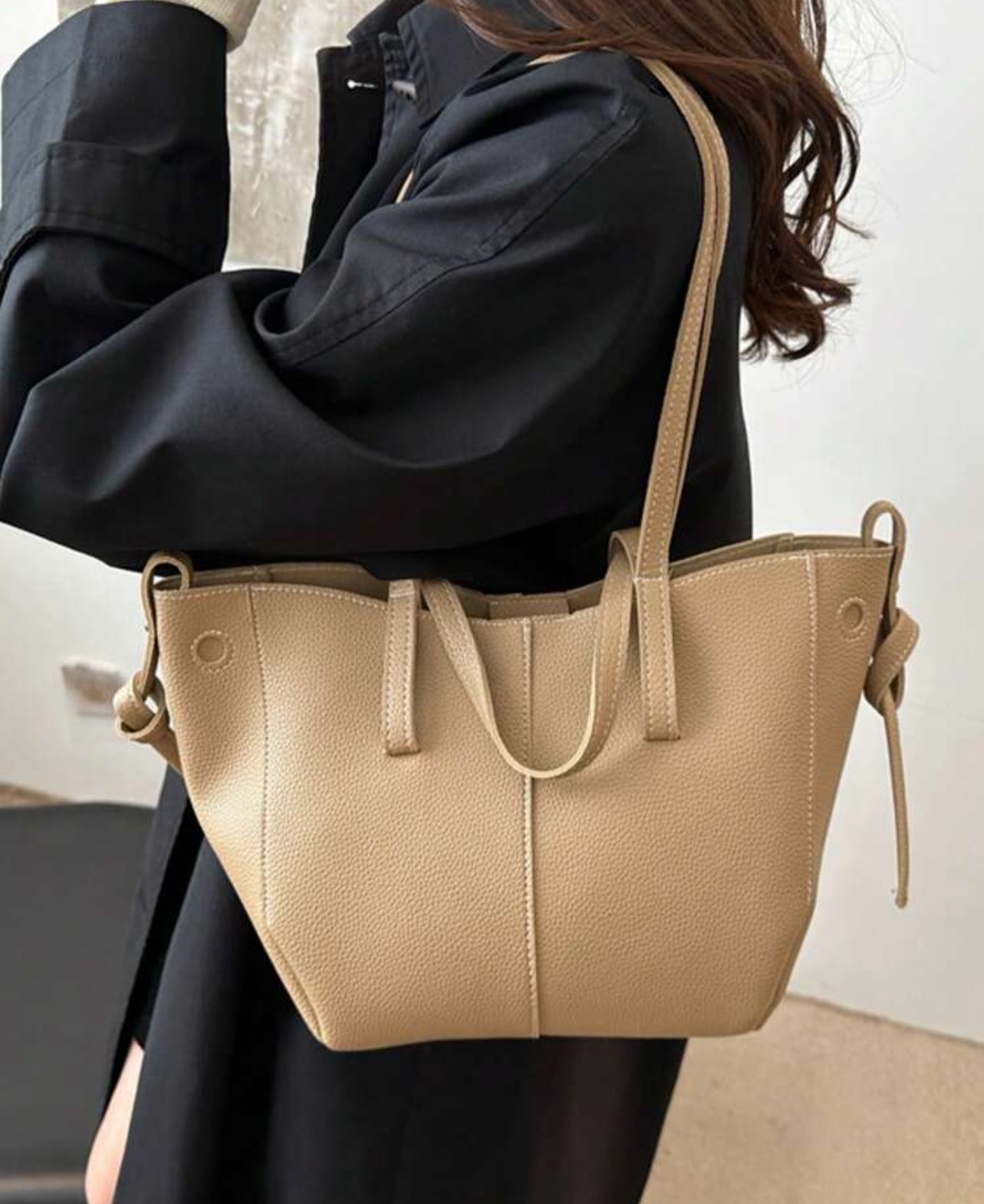 Sac Polene beige Taille M
